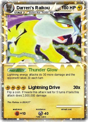 Pokemon Darren's Raikou