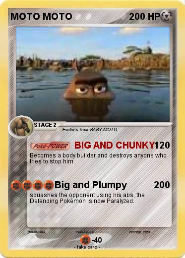 Pokemon MOTO MOTO