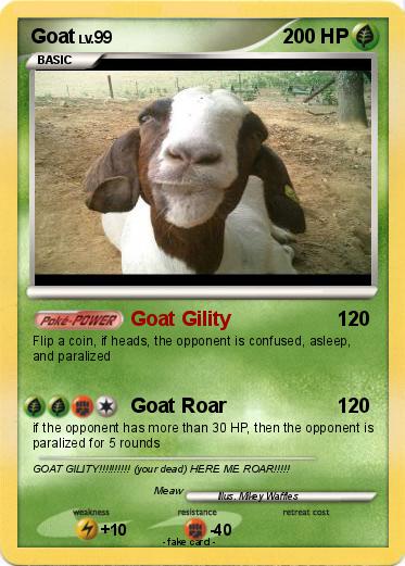 Pokemon Goat