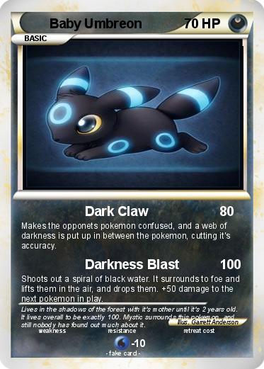 Pokemon Baby Umbreon