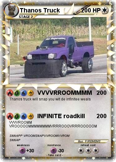 Pokemon Thanos Truck