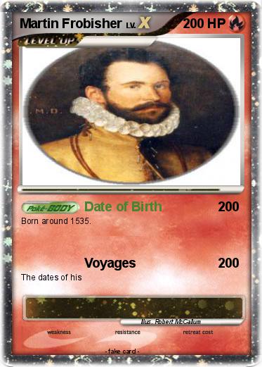 Pokemon Martin Frobisher