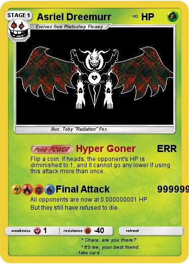 Pokemon Asriel Dreemurr