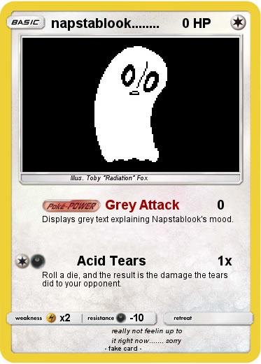 Pokemon napstablook........