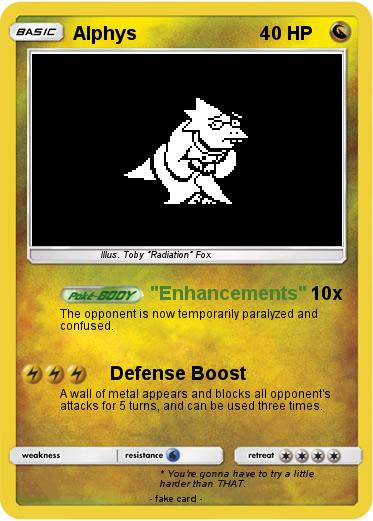 Pokemon Alphys