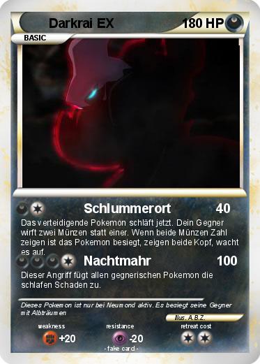 Pokemon Darkrai EX