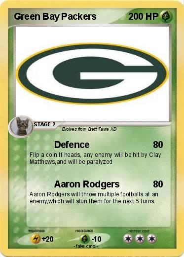 Pokemon Green Bay Packers