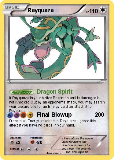 Pokemon Rayquaza