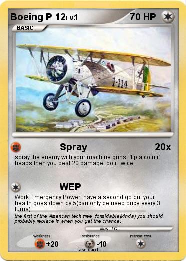 Pokemon Boeing P 12