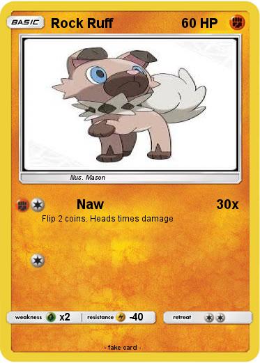 Pokemon Rock Ruff