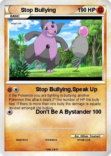 Pokemon Stop Bullying