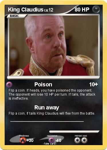 Pokemon King Claudius