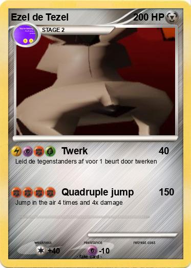 Pokemon Ezel de Tezel