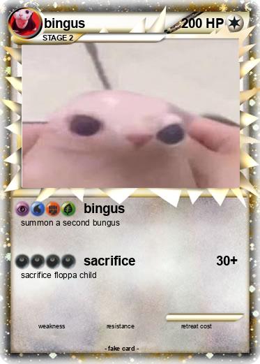 Pokemon bingus