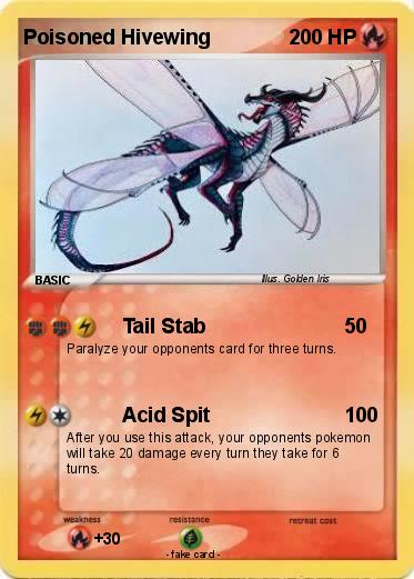 Pokemon Poisoned Hivewing