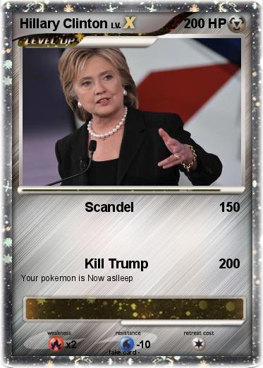 Pokemon Hillary Clinton