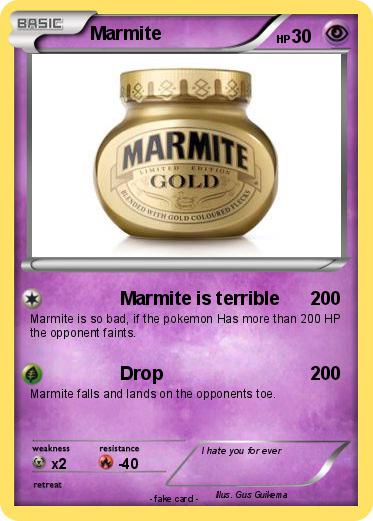Pokemon Marmite