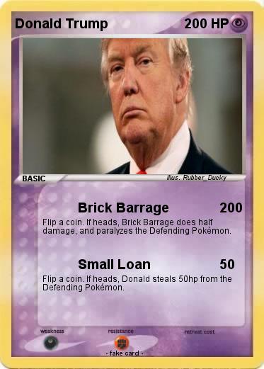 Pokemon Donald Trump
