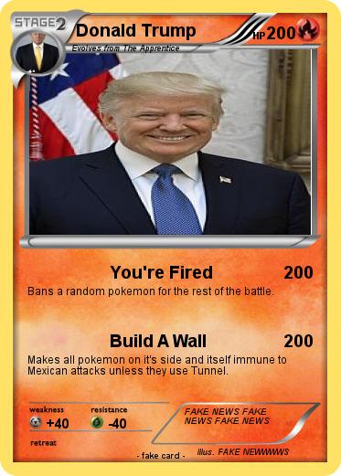 Pokemon Donald Trump