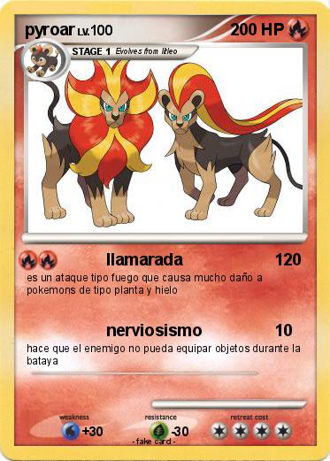 Pokemon pyroar
