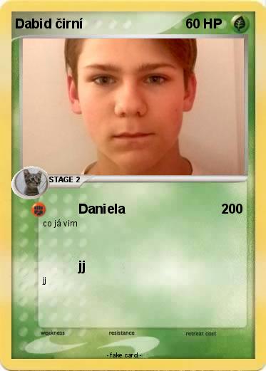 Pokemon Dabid čirní