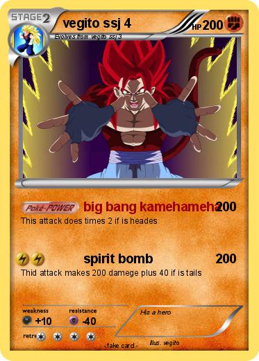 Pokemon vegito ssj 4