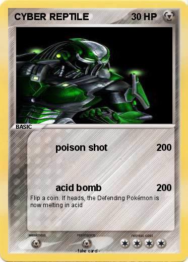 Pokemon CYBER REPTILE