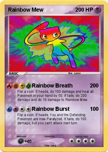 Pokemon Rainbow Mew