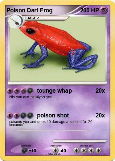 Pokemon Poison Dart Frog