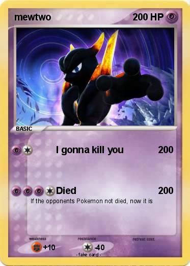 Pokemon mewtwo