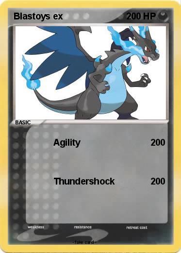 Pokemon Blastoys ex
