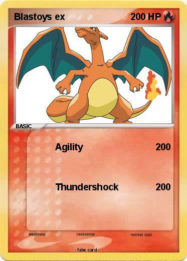 Pokemon Blastoys ex