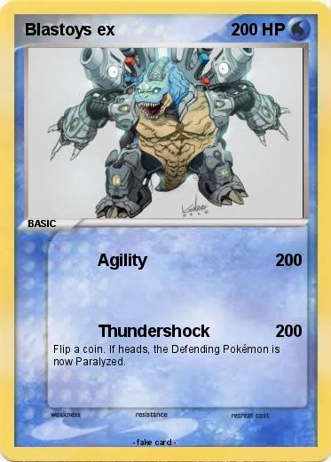 Pokemon Blastoys ex