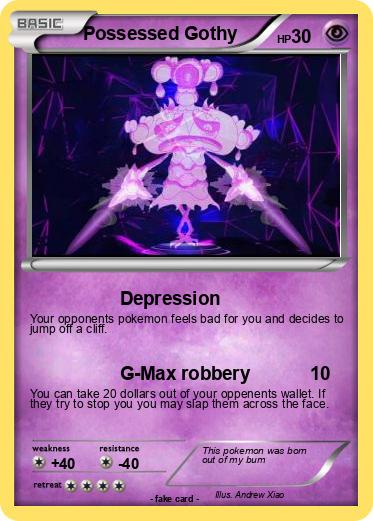 Pokemon Possessed Gothy