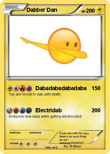 Pokemon Dabber Dan