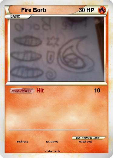 Pokemon Fire Borb