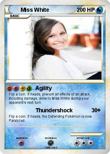 Pokemon Miss White