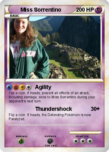Pokemon Miss Sorrentino