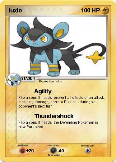 Pokemon luxio