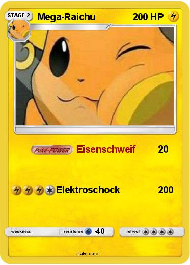 Pokemon Mega-Raichu