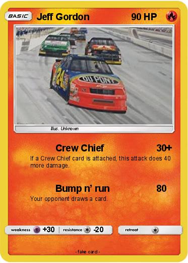 Pokemon Jeff Gordon