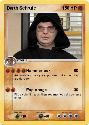 Pokemon Darth Schrute