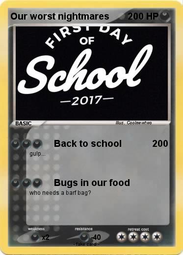 Pokemon Our worst nightmares