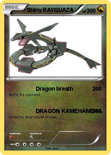 Pokemon Shiny RAYQUAZA