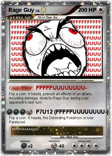 Pokemon Rage Guy