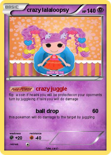 Pokemon crazy lalaloopsy