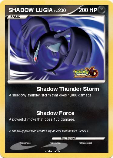 Pokemon SHADOW LUGIA