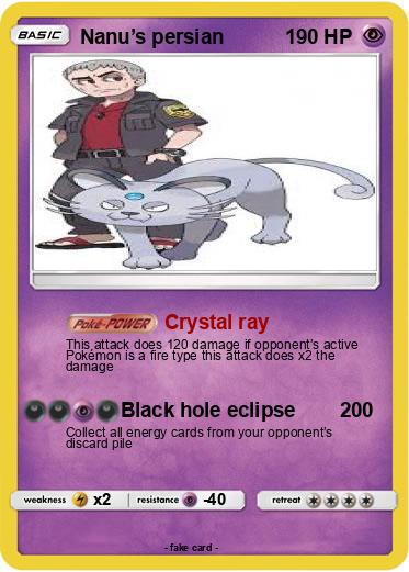 Pokemon Nanu’s persian