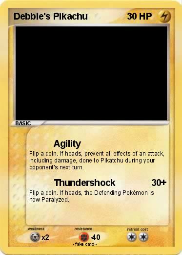 Pokemon Debbie's Pikachu