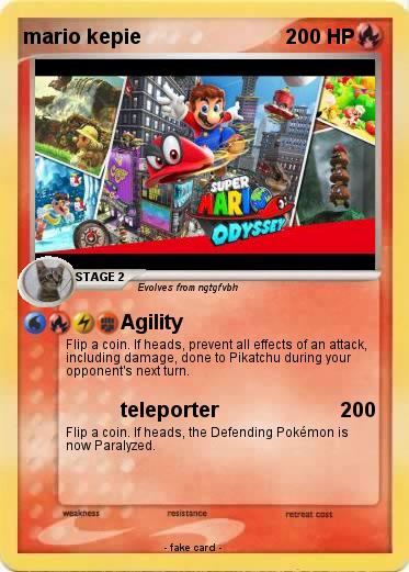Pokemon mario kepie